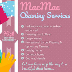 Macmac cleaning services East Lothian Ltd