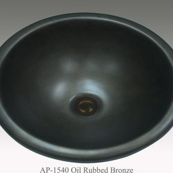 Hand Painted Drop-in Sinks by Atlantis Porcelain Art - Products