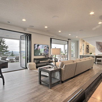 The Aurora : 2019 Clark County Parade of Homes : Daylight Basement & Entertainme