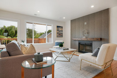 Inspiration for a contemporary home design remodel in San Francisco
