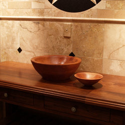 Custom Wood Sinks by DeVos Woodworking - Bathroom Sinks