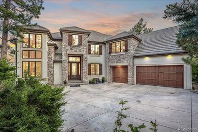 Traditional Two-Story Walk-out Castle Pines Custom Home