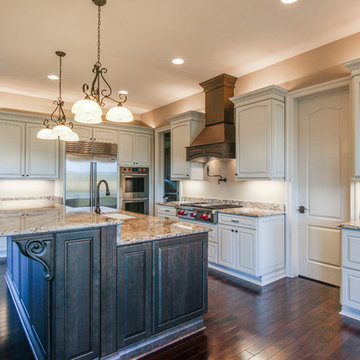Typhoon Bordeaux Granite Kitchen
