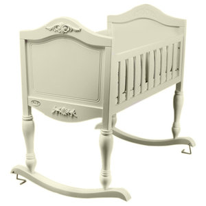 Foundations Compact Hideaway Easyroll Folding Fixed Side Crib