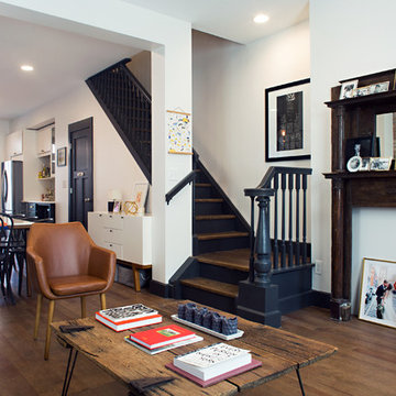 My Houzz: First-Time Cincinnati Homeowners Take On a Modern Rehab