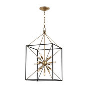 Hudson Valley Lighting Glendale Aged Brass Chandelier w/ 13 Light 40W - 8920-AGB