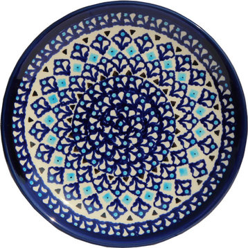 Polish Pottery  Dessert Plate, Pattern Number: 217A