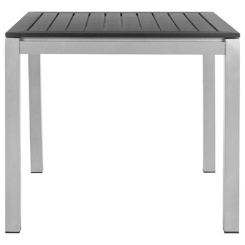 Onika Square Accent Table - Black