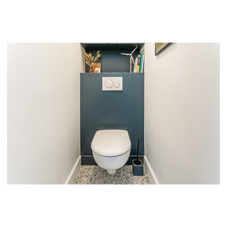 Paris 19e - Rénovation complète - Modern - Powder Room - Paris - by ...