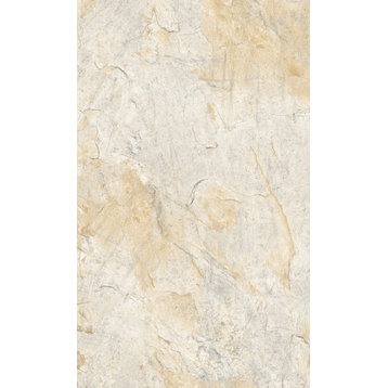 Textured Faux Stone Wallpaper, Natural, Double Roll