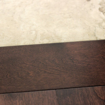 Hardwood floor transition options