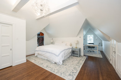 Transitional bedroom photo in Philadelphia