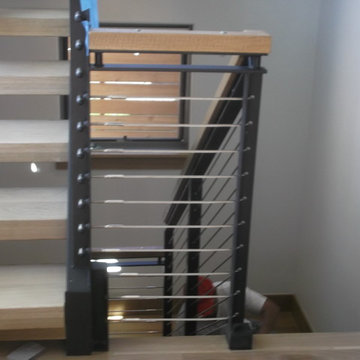 wrought iron and pre-fab steel fences