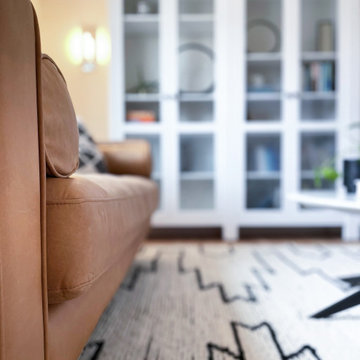 Butler Living & Foyer | Arvada, CO | Classic Modern Remodel