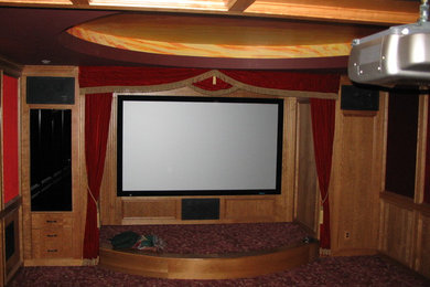 Projection theater rooms