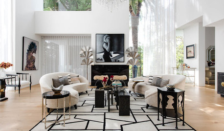 Room of the Week: High Glamour in Kardashian-Inspired Living Area
