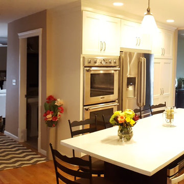 Busy Family's updated kitchen and coffee bar