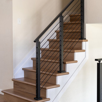 Staircase and Floor Makeover