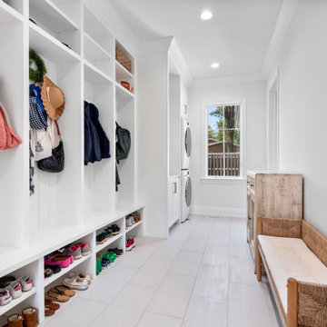 Custom Large Mudroom