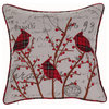 Holiday Cardinals Pillow