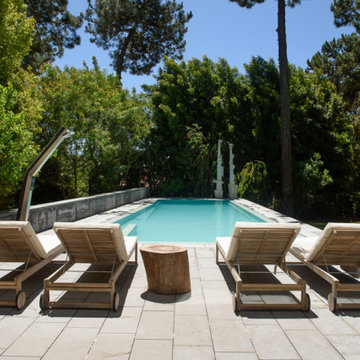 Pool Terrace with Sun Loungers, Aroeira