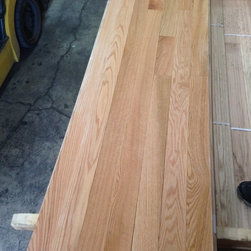 Hercules Flooring-unfinished red oak select - Products
