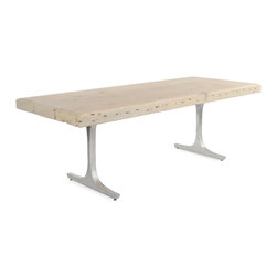 Yellow Pine Dining Table - Dining Tables