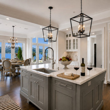 Lake Sammamish Waterfront Luxury Remodel | Custom Kitchen, Primary Suite & Livi