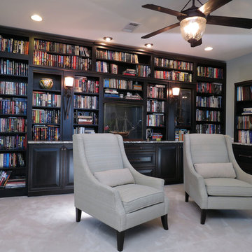 Stonebrook Home Office Library Design