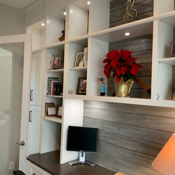 Classic Home Office with Rustic Accents