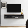 Wall Mounted TV Console Entertainment Center Wall Decor Shelve Storage 48-inch