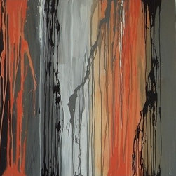 Sunset Through the Trees - Paintings