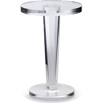 Liora Side Table, Clear