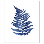 DDCG - Blue Fern Set Separates Wall Art, Thin Fern - Each canvas sold separately, these canvas will make a beautiful addition to your home. Pick and choose your favorite or buy them both to create a bold statement. Made ready to hang for your home, this wall art is durable and lightweight. The result is a beautiful piece of artwork that will add a touch of sophistication to your home.