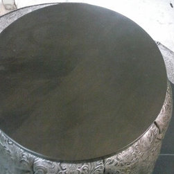 Circle Leather Banquette Sofa - Sofas