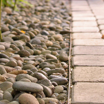 Bamboo-lined Pathway
