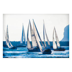 Douglas Page Photographic Arts - Dana Sailboats, Art, Canvas Giclee - Fine Art Prints