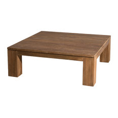 Sistine Square Coffee Table, Brown