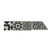 7.88"x7.88" Dorma Cement Tile, Set of 12