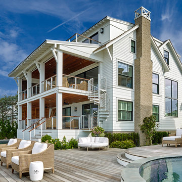 Transitional Bay Front Family Home