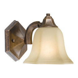 Belle Foret Model Hallsburg Bath Collection - BF4381 1 Light Sconce - Bathroom Vanity Lighting