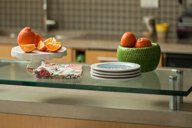 Inspiration for a contemporary kitchen remodel in Phoenix