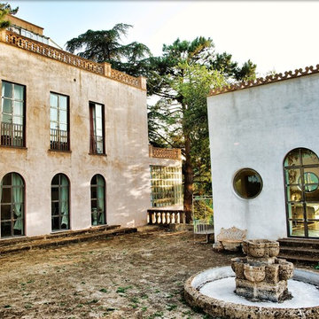 Exterior water Fountains for Pools and Walls, Mediterranean Style