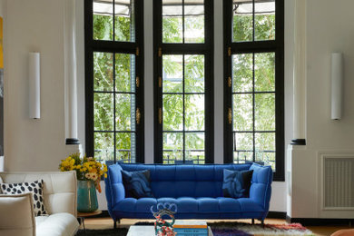 Exemple d'un salon tendance.