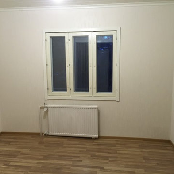a damaged room´s full renovation