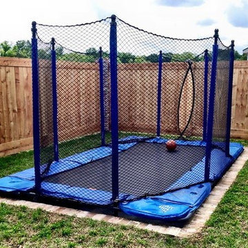 In ground Rectangle Trampoline