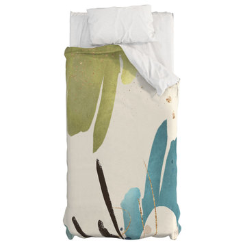 Deny Designs Sheila Wenzel-Ganny The Bouquet Abstract Duvet Cover, Twin Xl