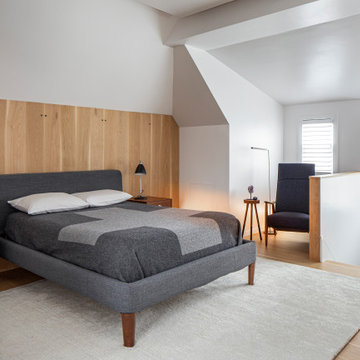 Contemporary Attic Primary Suite