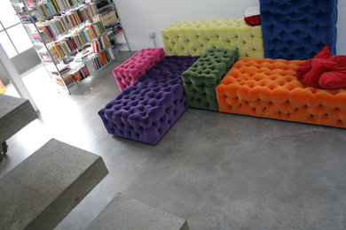 Immagine di un soggiorno contemporaneo