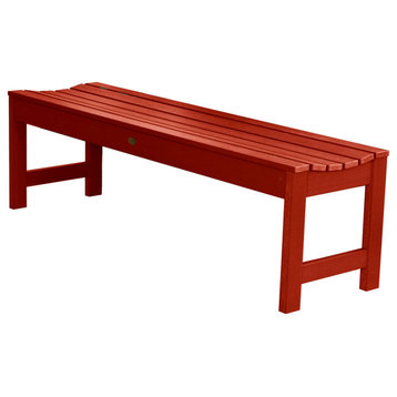 Lehigh Picnic Bench, Rustic Red, 4'